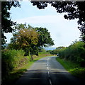 B4385 exiting Pentre Wood