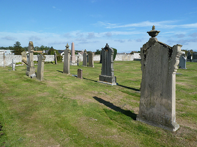 Kinneddar Cemetery, Lossiemouth
