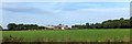 Storage buildings at Mount Pleasant, seen from A35