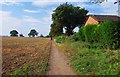 Public bridleway near Spennells, Kidderminster