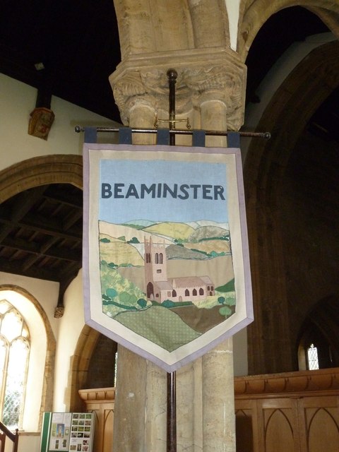 St Mary, Beaminster: banner (b)