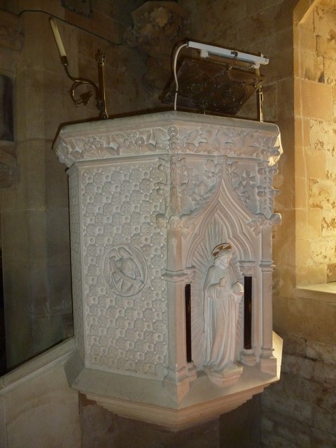 St. Mary Magdalene, North Poorton: pulpit