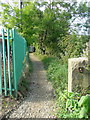 The Black Brook Footpath at Little Bradley