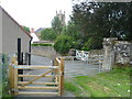 Gate at the end of the High Street