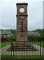 Deanston Memorial Clock