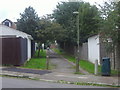 Path between Gibbs Green and Elmgate Gardens