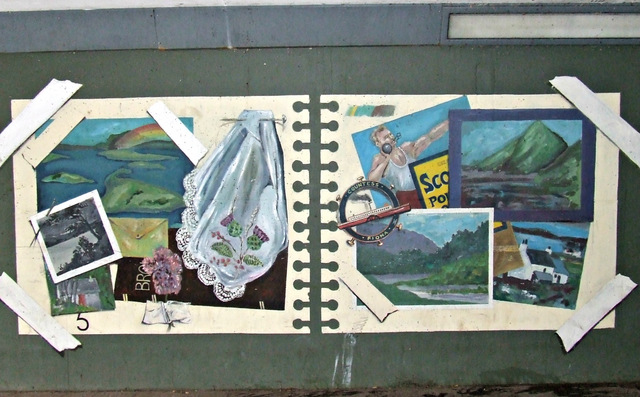 Milngavie underpass murals