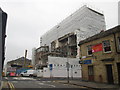 Demolition in progress on Lord Street