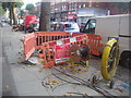 Hole in the road, Cricklewood Broadway