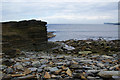 HY2218 : Layered rocks by the bay of Skaill by Bill Boaden