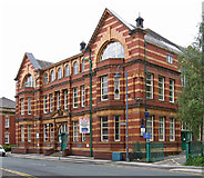 SJ9698 : Stalybridge - former school on Waterloo Road by Dave Bevis
