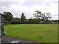 NY3204 : Elterwater bowling green by Nigel Brown