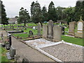 The cemetery at St John the Baptist, Parish Church of Dunluce, Bushmills