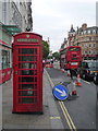 TQ3080 : London: red phone box, 357 Strand by Chris Downer