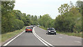 A46 just south of Colston Gate Cotgrove before opening of the dual carriageway