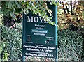 Welcome to the Moyle District sign on Priestland Road