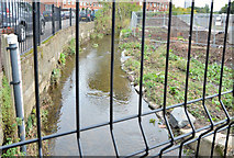 J3773 : Flood alleviation works, Orangefield Park, Belfast (1) by Albert Bridge