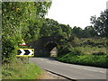 Haslemere Road passing under the London to Portsmouth line