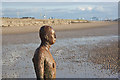 Antony Gormley looking a little the worse for wear