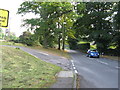 B2131 approaching the A287 at Camelsdale