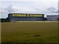 TL5322 : RYANAIR RYANAIR - Hangar at Stansted Airport by Richard Humphrey