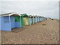 Beach huts at Littlehampton