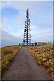 NG7589 : Track towards the northernmost mast by Doug Lee