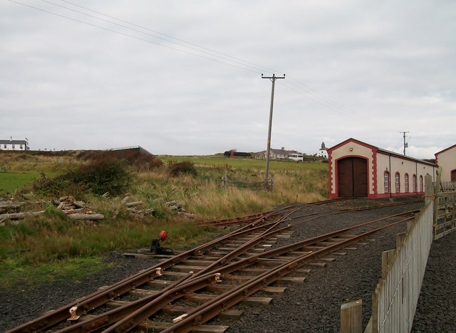 Locomotive shed at the Causeway Station