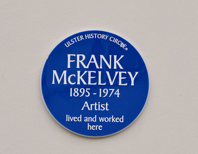 Frank McKelvey plaque, Belfast
