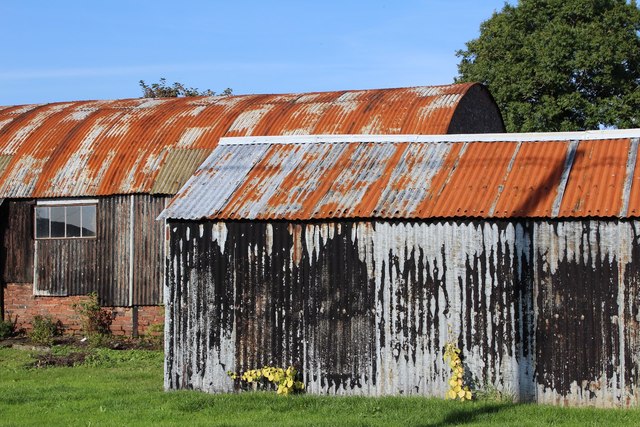 Corrugated Sheds at Mutehill