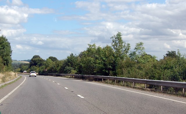 A303 Skirting The Managed Access Area © Julian P Guffogg :: Geograph 