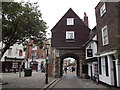 Rochester: College Gate from the west