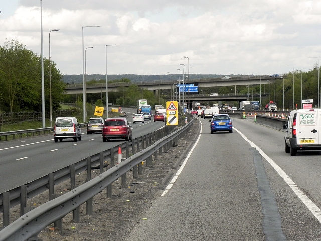 Chevening Road Bridge over Eastbound M26 and M25 Spur