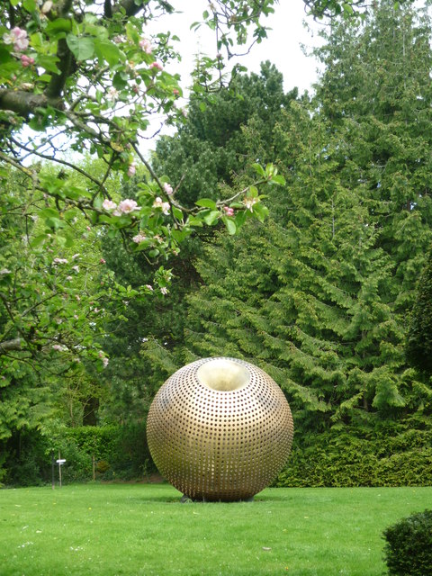 Sculpture in bronze, Farmleigh gardens © Carroll Pierce :: Geograph Ireland