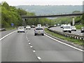 Westbound M26, Childsbridge Lane Bridge