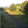 East Lancashire Railway from bridge to bridge, Bury