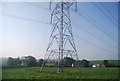 Pylon by the railway line