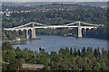 SH5571 : Menai Suspension Bridge by Ian Capper