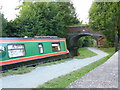 Canal, Towpath and Gledrid bridge from the garden of the Poacher