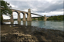 SH5571 : Menai Suspension Bridge by Ian Capper