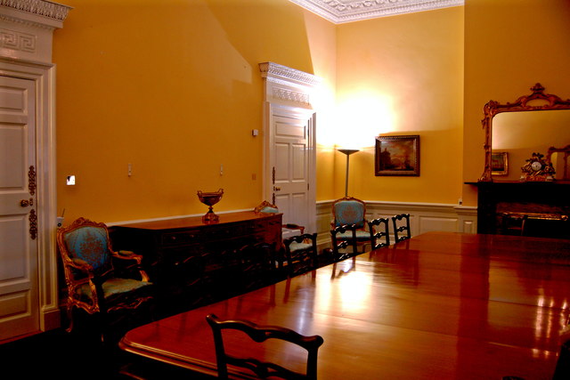 Dublin Castle - State Apartments - Room with dining table