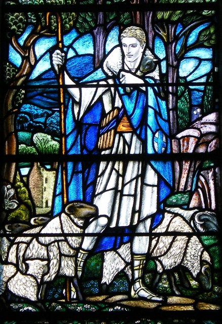 Stained Glass Window by Douglas Strachan, Colmonell Church