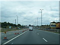 M62 westbound at Junction 29