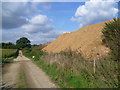 Path next to the disused Blaise Farm Quarry