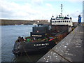 NT6779 : Coastal East Lothian : MV Shearwater At Victoria Harbour, Dunbar by Richard West