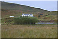 NG5314 : Marshland and sheep pen by the Allt a' Ghoirtein by Nigel Brown
