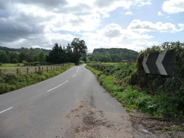 The [flood-prone] road to Llanllowell