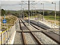 Foot Crossing at Kingsway Business Park Metrolink Stop