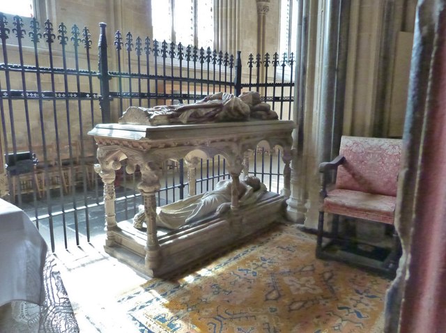 The unusual tomb of Bishop Thomas Beckynton
