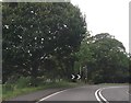 Sharp bend on A487